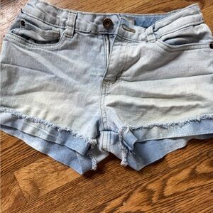 Light Blue Denim Kids Shorts, Lucky Brand